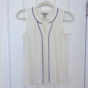 H&M white shell blouse